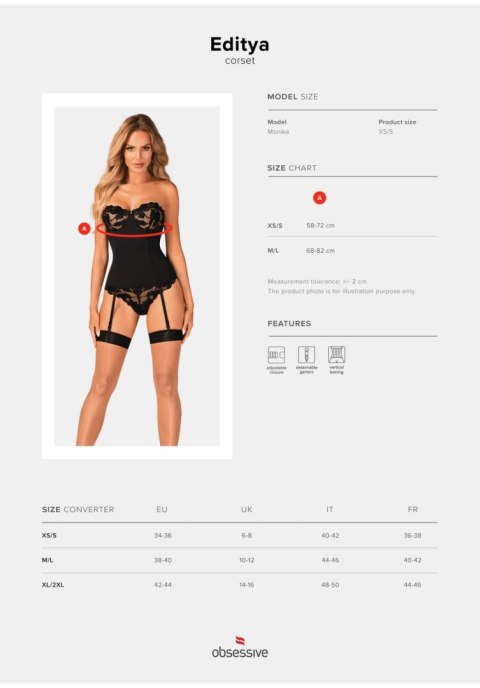Bielizna-Editya gorset XS/S Bielizna-Editya gorset XS/S