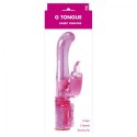 Wibrator- G Tongue Rabbit Vibrator Pink OS