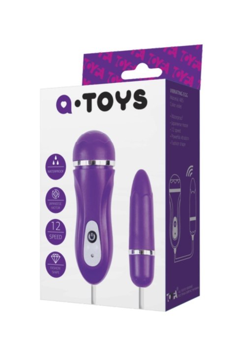 A-TOYS, Vibro-egg ,ABS plastic, Purple O1.6 cm A-TOYS, Vibro-egg ,ABS plastic, Purple O1.6 cm