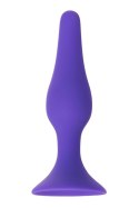 A-TOYS, Anal Plug, Silicone, Purple, 10.2 cm A-TOYS, Anal Plug, Silicone, Purple, 10.2 cm