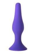 A-TOYS, Anal Plug, Silicone, Purple, 11,3 cm A-TOYS, Anal Plug, Silicone, Purple, 11,3 cm