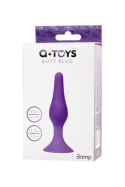 A-TOYS, Anal Plug, Silicone, Purple, 11,3 cm A-TOYS, Anal Plug, Silicone, Purple, 11,3 cm