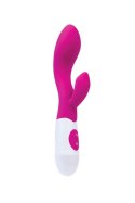 A-TOYS, Vibrator Fela with Clitoral Stimulator, Silicone, Pink, 20.5 cm, 10 speeds, 2xAAA A-TOYS, Vibrator Fela with Clitoral Stimulator, Silicone, Pink, 20.5 cm, 10 speeds, 2xAAA