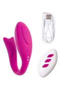 A-TOYS Vibrator for couples Dolphy, silicone, pink, 9.6 cm A-TOYS Vibrator for couples Dolphy, silicone, pink, 9.6 cm
