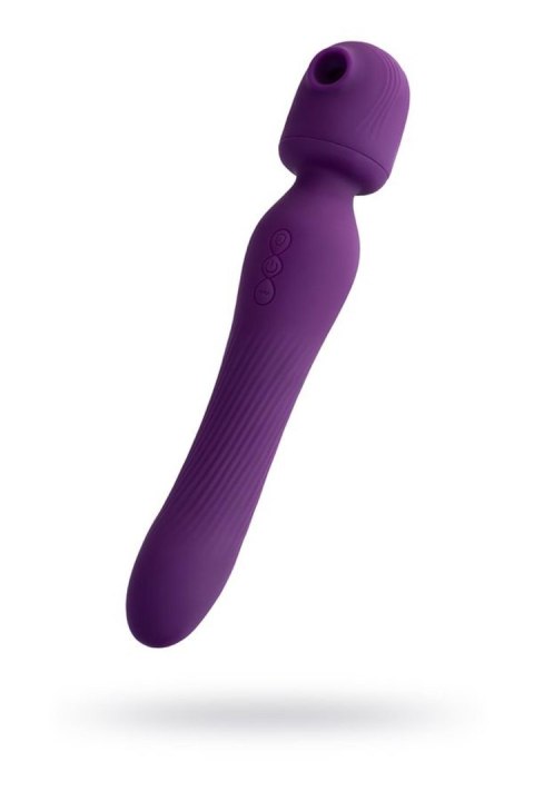 JOS Stimulator 2 in 1 Kisom, silicone, purple, 13 cm JOS Stimulator 2 in 1 Kisom, silicone, purple, 13 cm