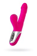 JOS Thrusting and sucking vibrator To-Frolly, silicone, pink, 21,5cm JOS Thrusting and sucking vibrator To-Frolly, silicone, pink, 21,5cm