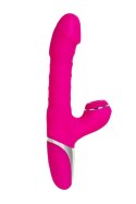 JOS Thrusting and sucking vibrator To-Frolly, silicone, pink, 21,5cm JOS Thrusting and sucking vibrator To-Frolly, silicone, pink, 21,5cm