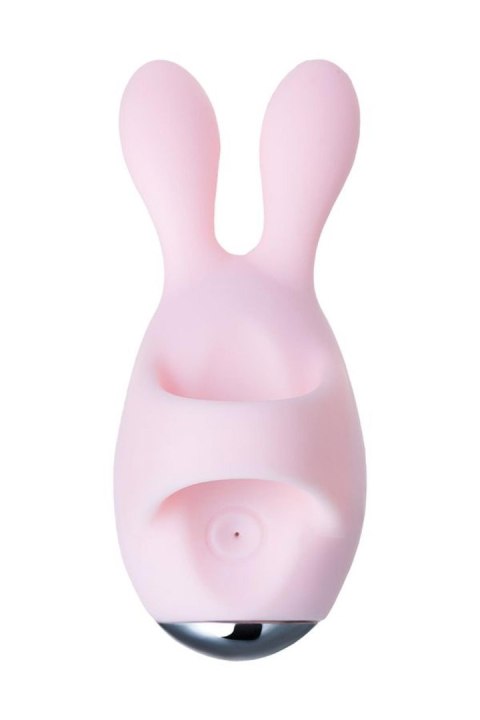 JOS VITA finger vibrating egg and vibrating attachment, silicone, powder pink, 8.5 and 8 cm JOS VITA finger vibrating egg and vibrating attachment, silicone, powder pink, 8.5 and 8 cm