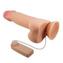 BAILE - Sliding Skin 8,5'' Flesh Vibration Bendable Suction base TPR ABS BAILE - Sliding Skin 8,5'' Flesh Vibration Bendable Suction base TPR ABS