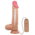 BAILE - Sliding Skin 9,4'' Flesh Vibration Bendable Suction base TPR ABS BAILE - Sliding Skin 9,4'' Flesh Vibration Bendable Suction base TPR ABS