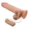 BAILE - Sliding Skin 9,4'' Flesh Vibration Bendable Suction base TPR ABS BAILE - Sliding Skin 9,4'' Flesh Vibration Bendable Suction base TPR ABS