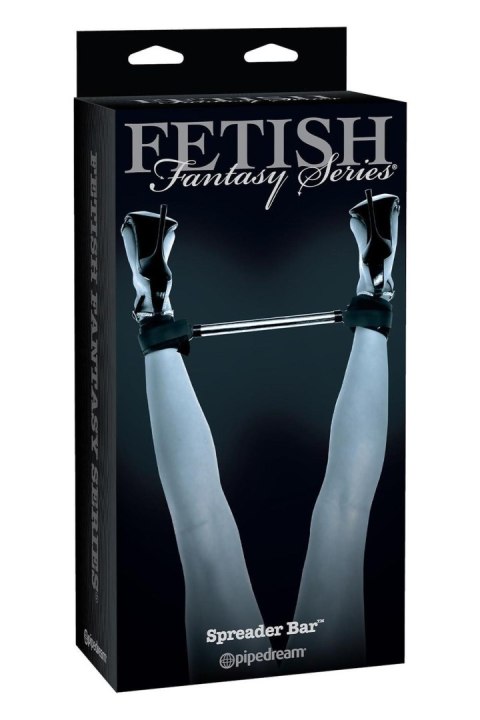 FETISH FANTASY SERIES LIMITED EDITION SPREADER BAR BLACK FETISH FANTASY SERIES LIMITED EDITION SPREADER BAR BLACK