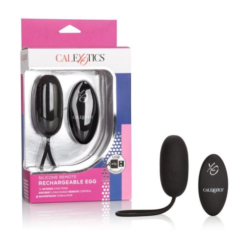Jajko/wibr-REMOTE RECHARGEABLE EGG BLACK Jajko/wibr-REMOTE RECHARGEABLE EGG BLACK