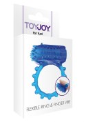 Pierścień-FLEX RING AND FINGER VIBE BLUE Pierścień-FLEX RING AND FINGER VIBE BLUE