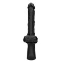 Hand Held Liquid Silicone Vibrating and Thrusting Sex Machine - Black Hand Held Liquid Silicone Vibrating and Thrusting Sex Machine - Black