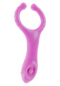 Pierścień-VIBRATING CLIT-STIM C-RING PURPLE Pierścień-VIBRATING CLIT-STIM C-RING PURPLE