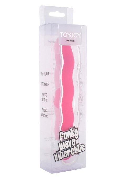 Wibrator-FUNKY WAVE VIBRETTE PINK Wibrator-FUNKY WAVE VIBRETTE PINK