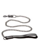 Collar With Chain Leash Black Collar With Chain Leash Black