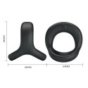 PRETTY LOVE - VIBRANT PENIS RING ELLIOTT Black, 10 vibration functions PRETTY LOVE - VIBRANT PENIS RING ELLIOTT Black, 10 vibration functions