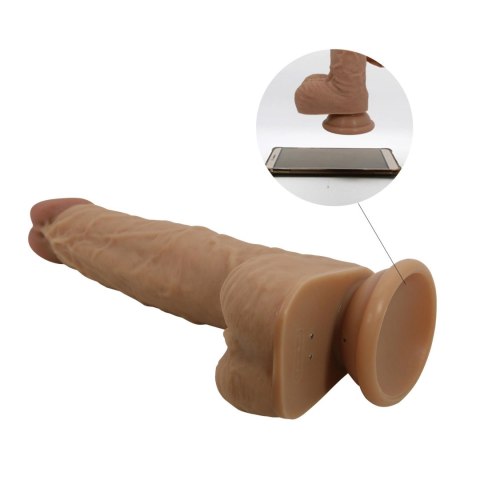 PRETTY LOVE - Jonathan 8,3'' Light Brown, 3 vibration functions Thrusting Wireless remote control PRETTY LOVE - Jonathan 8,3'' Light Brown, 3 vibration functions Thrusting Wireless remote control
