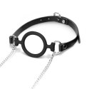 Bedroom Fantasies - Nipple Clamps & Silicone Gag Ring Black