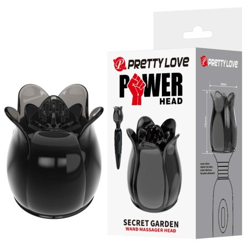 Pretty Love Power Head Secret Garden Wand Massager Attachment