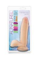 Dildo-AU NATUREL 7INCH SENSA FEEL DILDO BEIG