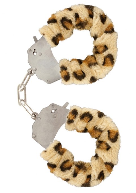 Kajdanki-FURRY FUN CUFFS LEOPARD PLUSH Kajdanki-FURRY FUN CUFFS LEOPARD PLUSH