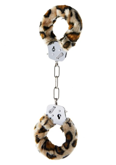 Kajdanki-FURRY FUN CUFFS LEOPARD PLUSH Kajdanki-FURRY FUN CUFFS LEOPARD PLUSH