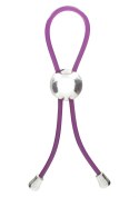 Pierścień-ADJUSTABLE LOVE RING PURPLE Pierścień-ADJUSTABLE LOVE RING PURPLE