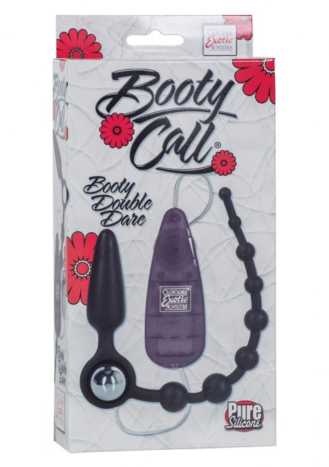 Plug/vibr-BOOTY CALL BOOTY DOUBLE DARE BLACK Plug/vibr-BOOTY CALL BOOTY DOUBLE DARE BLACK