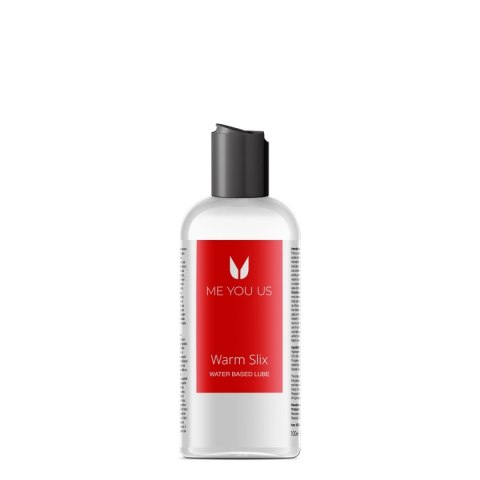 Żel- Me You Us Aqua Slix Warming Water-Based Lubricant Transparent 100ml Żel- Me You Us Aqua Slix Warming Water-Based Lubricant Transparent 100ml