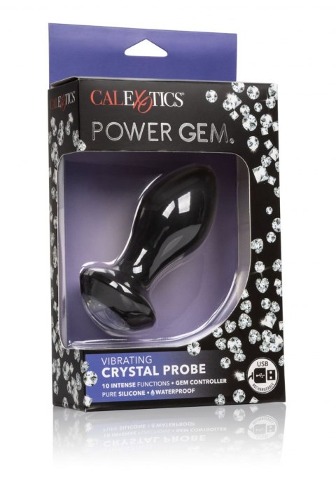 Plug/vibr-Vibrating Petite Crystal Probe Plug/vibr-Vibrating Petite Crystal Probe