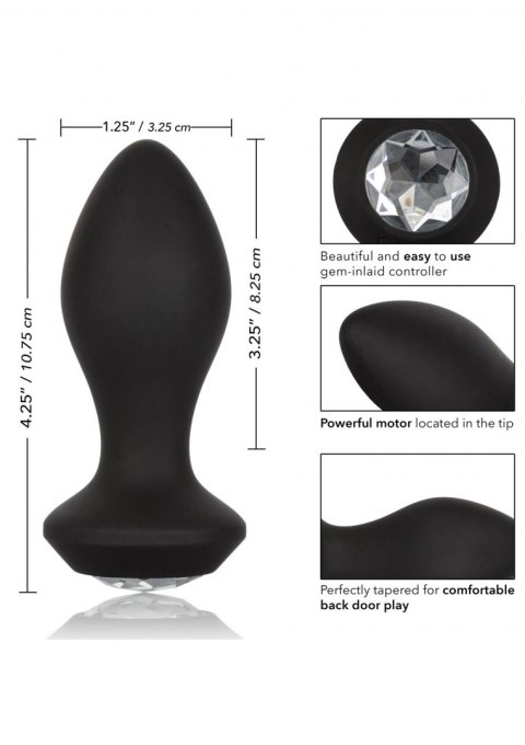 Plug/vibr-Vibrating Petite Crystal Probe Plug/vibr-Vibrating Petite Crystal Probe