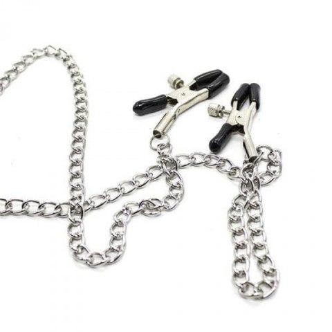 Stymulator-Penitence Man Nipples Clamps BLACK Stymulator-Penitence Man Nipples Clamps BLACK