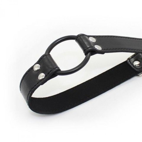 Knebel-Easy Belt Ring Gag (nero) Knebel-Easy Belt Ring Gag (nero)
