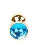 Plug-Jewellery Gold PLUG- Light Blue Plug-Jewellery Gold PLUG- Light Blue