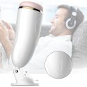 Masturbator-Vibrating Masturbation Cup USB 7 + Interactive Function / Talk Mode