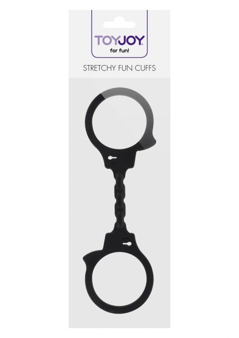 Kajdanki-STRETCHY FUN CUFFS BLACK