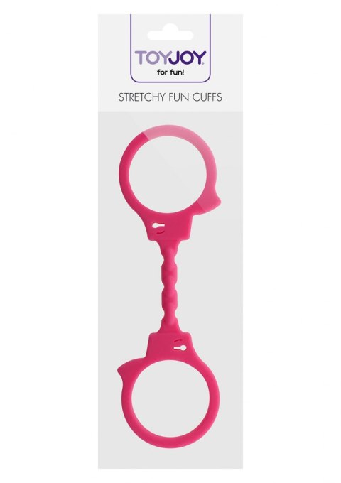 Kajdanki-STRETCHY FUN CUFFS PINK