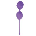 Kulki-PALLINE DELIGHT PUSSY LICHEE SILICONE PURPLE