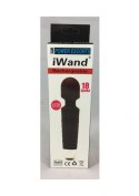 Iwand black rechargeable silicone bodywand massager Iwand black rechargeable silicone bodywand massager