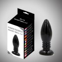 Rocket drill 3,4 inch black anal plug 3,4 inch / 8,7 cm Rocket drill 3,4 inch black anal plug 3,4 inch / 8,7 cm