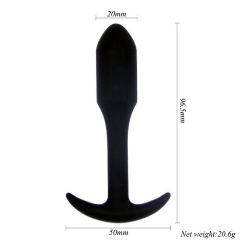 Rocket drill 3,8 inch black anal plug 3,8 inch / 9,6 cm Rocket drill 3,8 inch black anal plug 3,8 inch / 9,6 cm