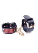 Fetish Boss Series Handcuffs with cristals 3 cm Red Line Fetish Boss Series Handcuffs with cristals 3 cm Red Line