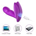 Stymulator- Boss Series-Silicone Panty Vibrator USB 7 Function / Heating / Impact function