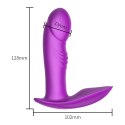 Stymulator- Boss Series-Silicone Panty Vibrator USB 7 Function / Heating / Impact function