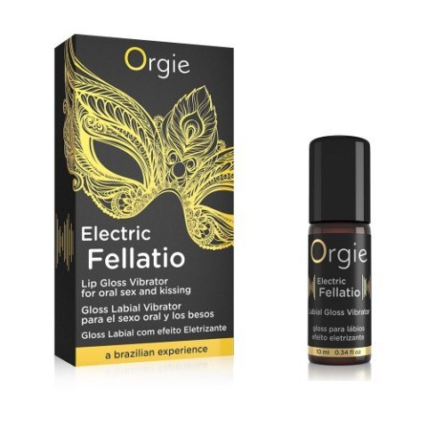 Wibrator w płynie -SEXY VIBE! - ELETRIC FELLATIO - VIBRATING GLOSS - 10 ML