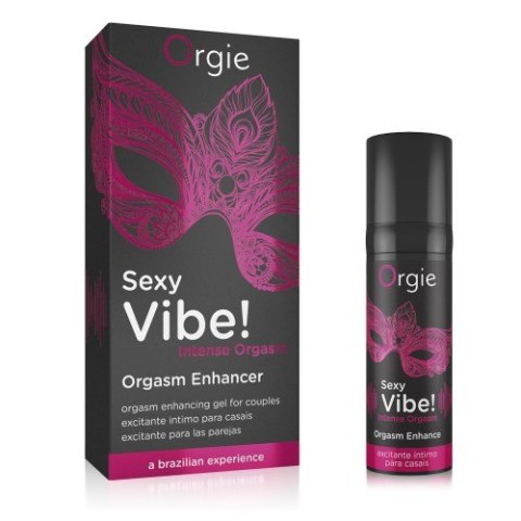 Wibrator w płynie -SEXY VIBE! INTENSE ORGASM - LIQUID VIBRATOR - 15 ML