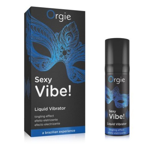 Wibrator w płynie-SEXY VIBE! - LIQUID VIBRATOR - 15 ML